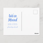 Wir haben uns bewegt | Neue Adresse | Mississippi Postkarte (Rückseite)