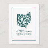 Wir haben uns bewegt | Neue Adresse | Ohio Postkarte (Vorderseite)