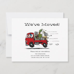 Wir haben uns bewegt! Neue Zuhause Ankündigung