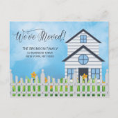 Wir haben uns bewegt! Neue Zuhause Ankündigung Pos (Vorderseite)