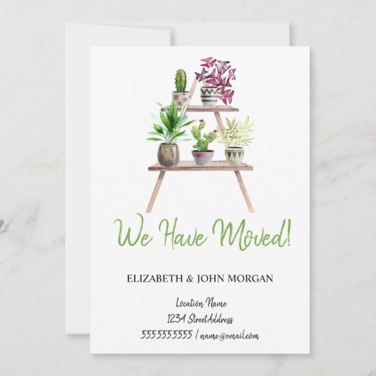 Wir haben uns bewegt, Pflanze, Ordnung (Vorderseite)