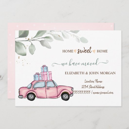 Wir haben uns bewegt. Pink Car präsentiert (Vorne/Hinten)