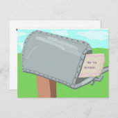 "Wir haben uns bewegt Postkarte (Vorne/Hinten)