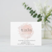 Wir haben uns bewegt, Pumpkin, neue Adresse Ankündigungspostkarte (Stehend Vorderseite)