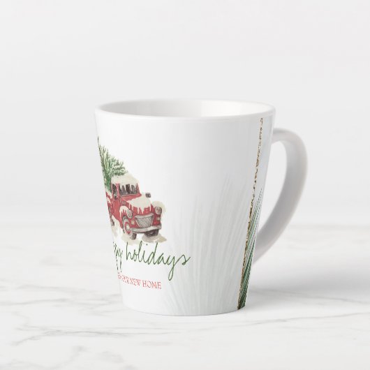 Wir haben uns bewegt, roter Lkw, Schneeschuhwanz a Milchtasse (Rechte Ecke)