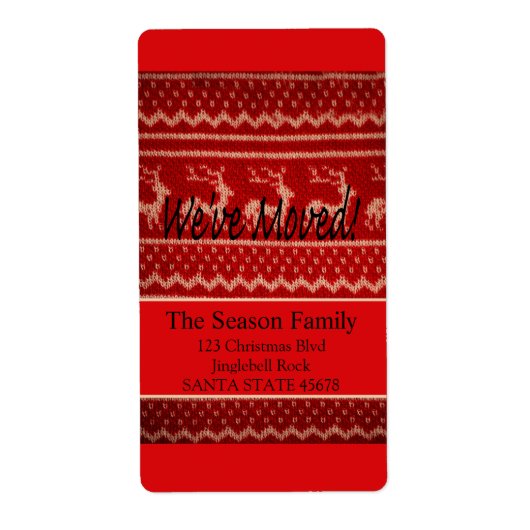 Wir haben uns bewegt! Ugly Christmas Sweater (Vorne)