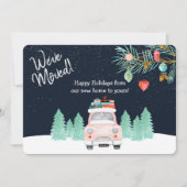 Wir haben uns bewegt Weihnachten neue Adresse (Vorderseite)