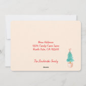 Wir haben uns bewegt Weihnachten neue Adresse (Rückseite)