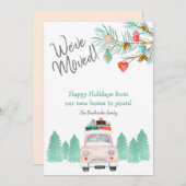 Wir haben uns bewegt Weihnachten neue Adresse (Vorne/Hinten)