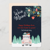 Wir haben uns bewegt Weihnachten neue Adresse (Vorne/Hinten)