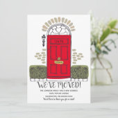 Wir haben uns bewegt - Whimsical Door - New Addres Ankündigung (Stehend Vorderseite)