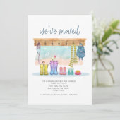 Wir haben uns farbenfroh bewegt ankündigung (Stehend Vorderseite)