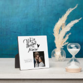 Wir haben uns für immer für Personalisierte Paare  Fotoplatte (InSitu)