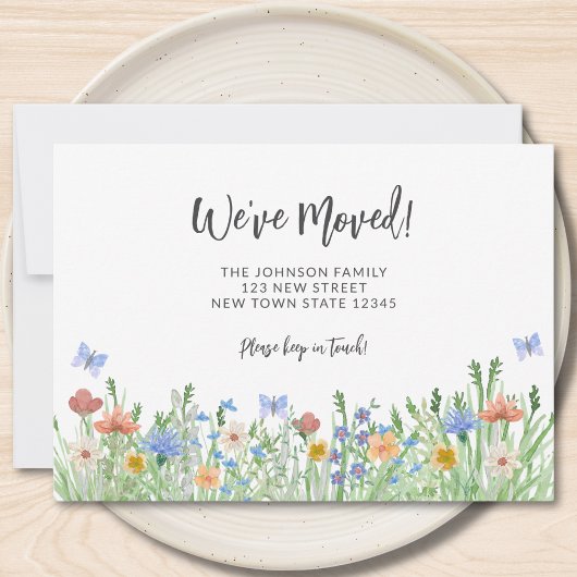 Wir haben uns in die Flora bewegt Ankündigung