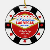 Wir haben uns in Vegas Ornament 2021 (Vorne)