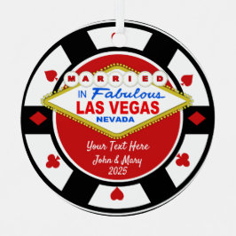 Wir haben uns in Vegas Ornament Aus Metall