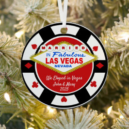 Wir haben uns in Vegas Ornament Aus Metall