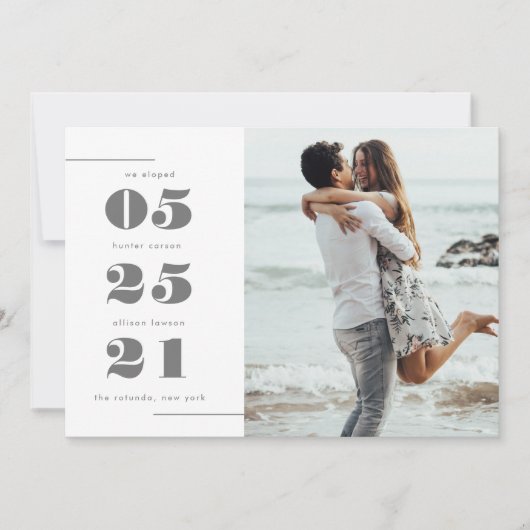 Wir haben uns | Karte (Vorderseite)