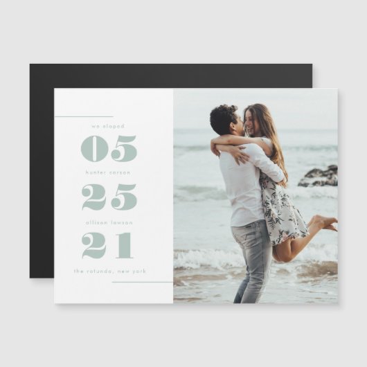 Wir haben uns | Magnet (Vorne/Hinten)