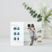 Wir haben uns | Postkarte (Stehend Vorderseite)