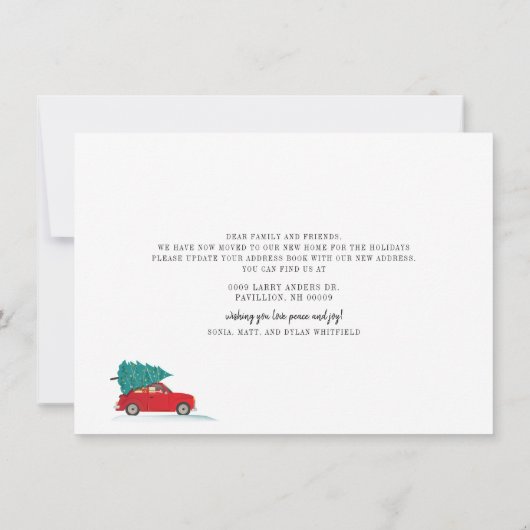 Wir haben uns wie Zuhause-Holiday-Moving von einem Ankündigung (Rückseite)