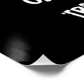 Wir haben unser Aussehen nicht gewählt Poster (Ecke)