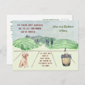 WIR HABEN UNSERE SPASS FAMILIENANKÜNDIGUNGEN BEWEG ANKÜNDIGUNGSPOSTKARTE (Vorne/Hinten)