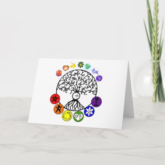 Wir haben unsere Versprechen Behalten Dankeskarte (Vorderseite)