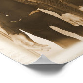 Wir haben unseren Mann Got - kleines Poster (Ecke)