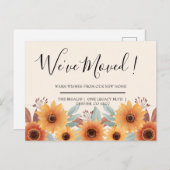 Wir haben Vintage Sonnenblume verschoben Postkarte (Vorne/Hinten)