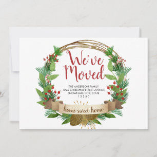 Wir haben Weihnachten-Acorn-Wraath-Bewegung versch Ankündigung