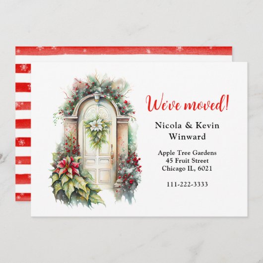 Wir haben Weihnachten, Weihnachten, Weihnachten, T Ankündigung (Vorne/Hinten)