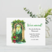 Wir haben Weihnachten Weihnachten Weihnachten Weih Ankündigung (Stehend Vorderseite)