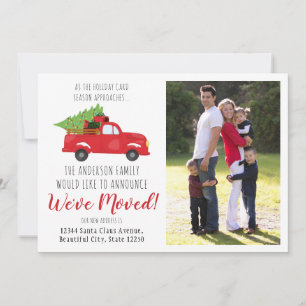 Wir haben Weihnachts-Lkw-Foto-Feiertage-Bewegung v Ankündigung