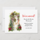 Wir haben Weihnachts-Weihnachtsberries Tür verscho Ankündigung (Vorderseite)