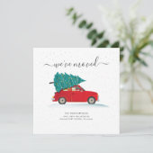 Wir haben Weihnachtsfeiertagen verschoben Ankündigung (Stehend Vorderseite)