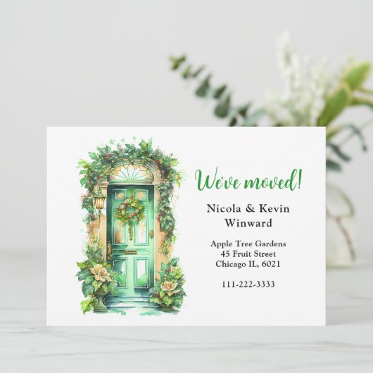 Wir haben Weihnachtskranz-Tür für den Urlaub versc Ankündigung (Stehend Vorderseite)