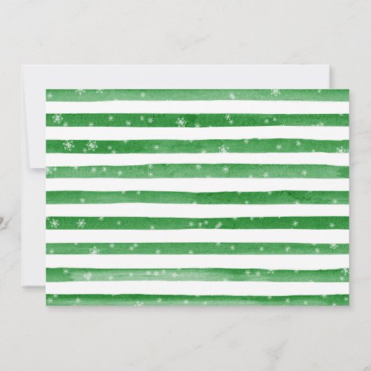 Wir haben Weihnachtskranz-Tür für den Urlaub versc Ankündigung (Rückseite)