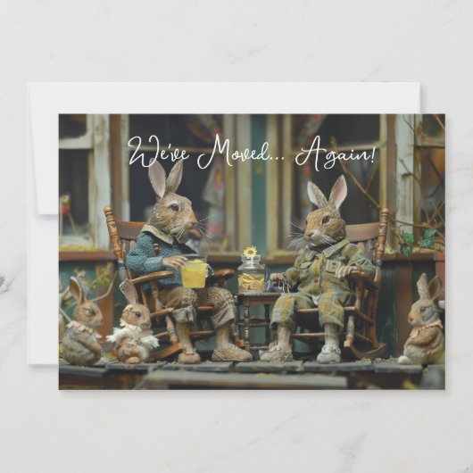 Wir haben wieder die neue, lustige Rabbit-Adresse (Vorderseite)