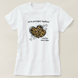 Wir haben zusammen Leopardenherz T-Shirt