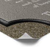 Wir halten diese Wahrheiten - Jefferson Zitat - Pr Poster (Ecke)