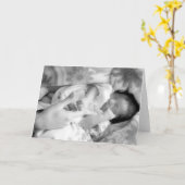 Wir halten ihre Hände für einen Moment... Karte (Gelbe Blume)