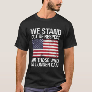 Wir halten uns von Respekt vor denen ab, die nicht T-Shirt