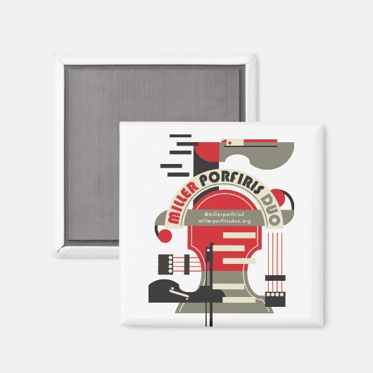 Wir hängen an dir fest! (Ihr Kühlschrank sowieso) Magnet (Vorderseite/Rückseite)