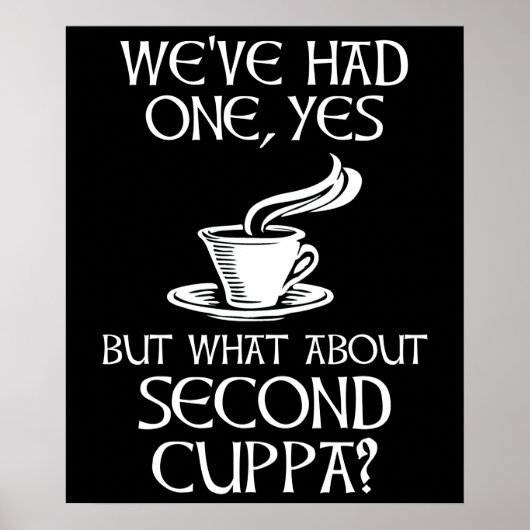 Wir hatten einen, ja - aber was ist mit dem zweite poster (Vorne)