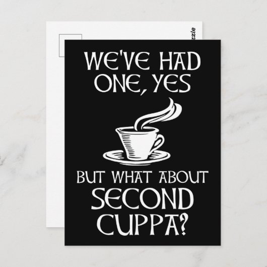 Wir hatten einen, ja - aber was ist mit dem zweite postkarte (Vorne/Hinten)