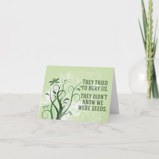 Wir hatten inspirierendes Zitat (Vorderseite)