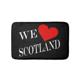 Wir Heart Scotland wt bmcnt Badematte