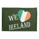 Wir heartflag Ireland wt pccle Kissenbezug (Rückseite)