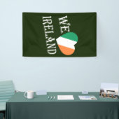 Wir Heartflag Ireland wt v bncnt Banner (Messeveranstaltung)